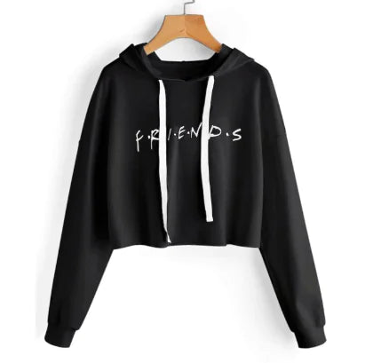 Hooded Printed Sweatshirt for Women