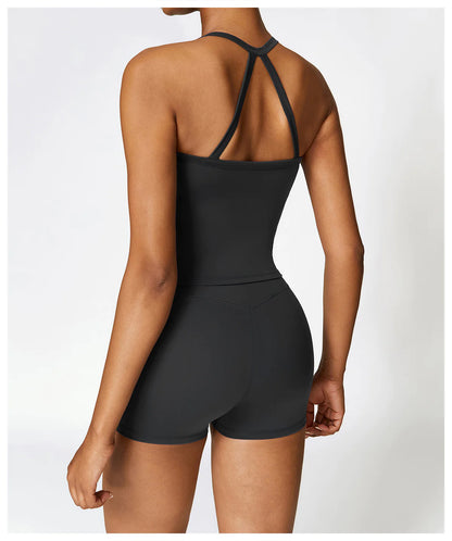 Tight Brushed Yoga Suit Quick-drying Workout Clothes