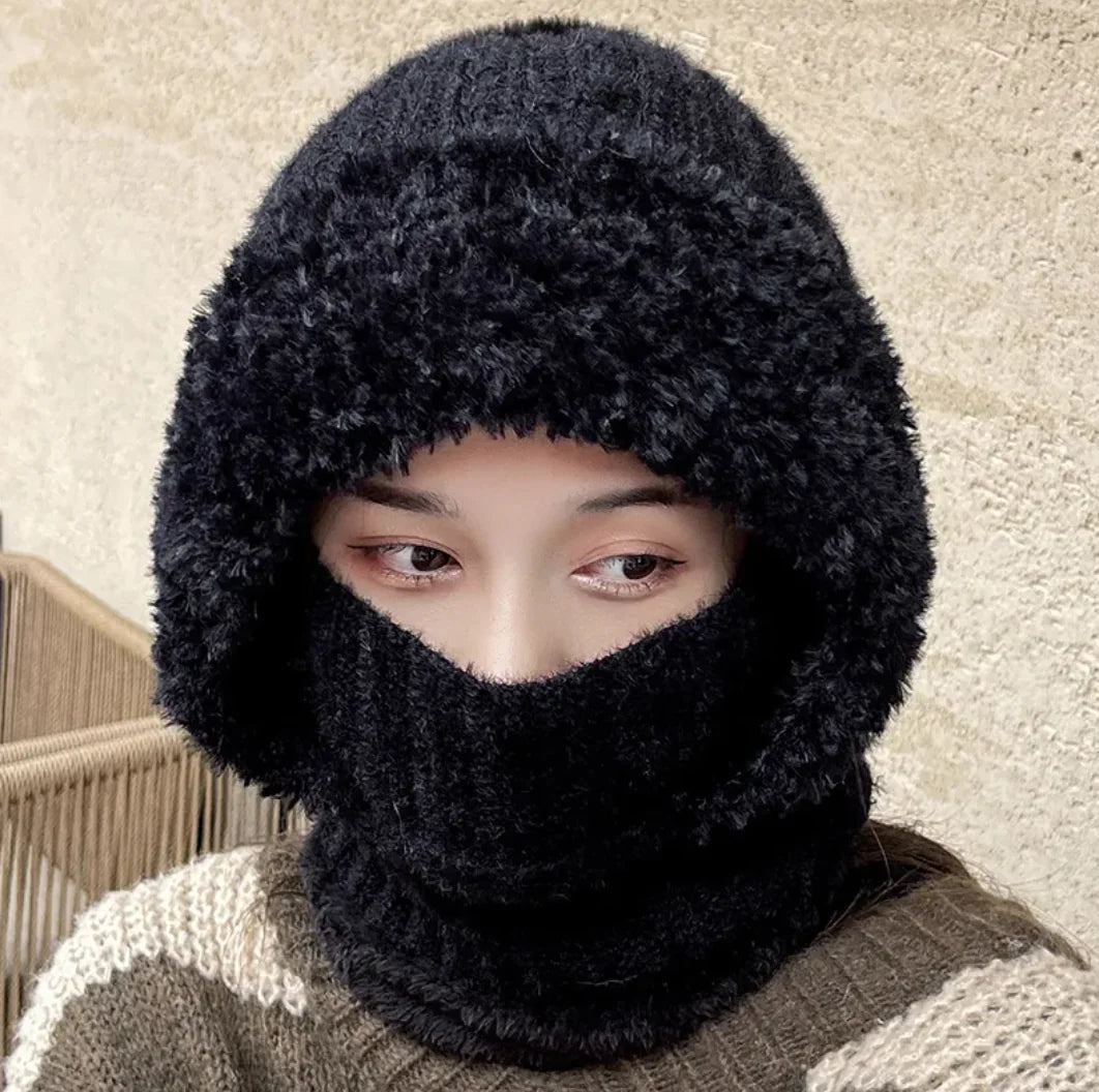 Multifunctional Warm Hat Scarf