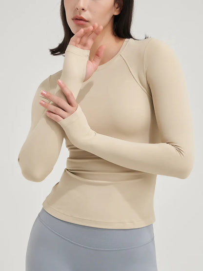 Women's Yoga Running Top