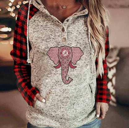 European and American Autumn Winter Hooded Jackets