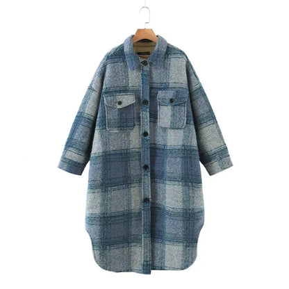 Lengthened Casual Cotton Coat