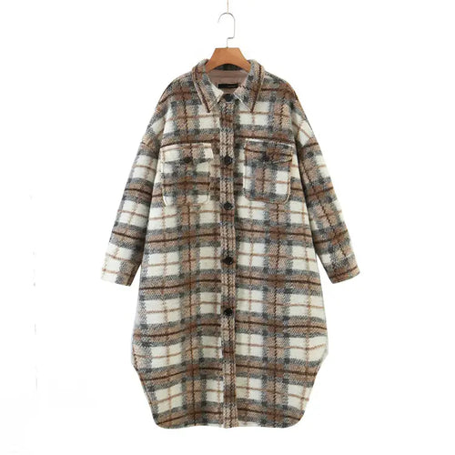 Lengthened Casual Cotton Coat