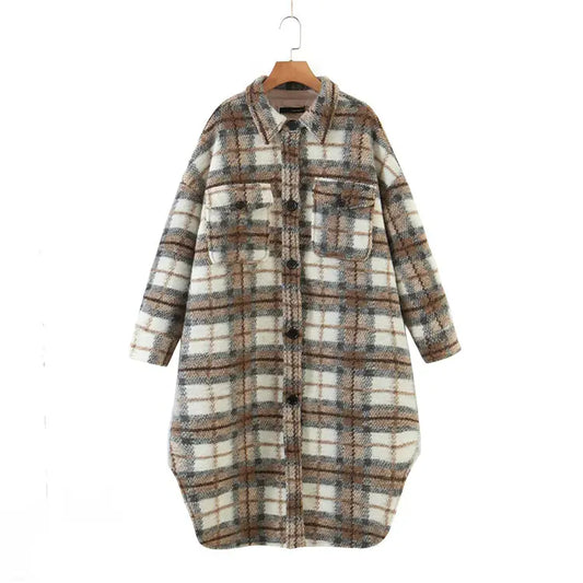 Lengthened Casual Cotton Coat