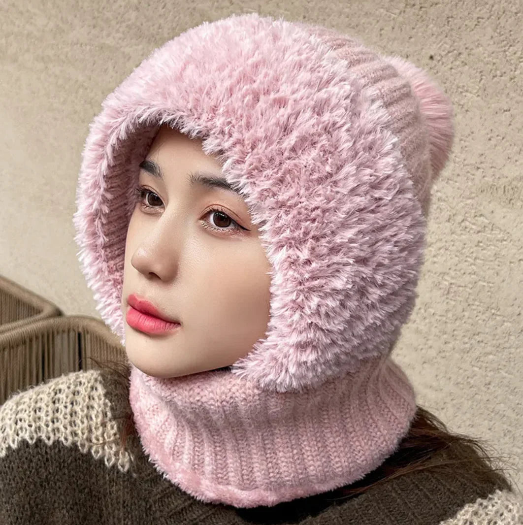 Multifunctional Warm Hat Scarf