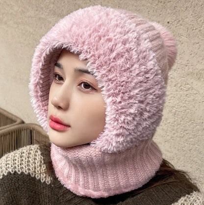 Multifunctional Warm Hat Scarf