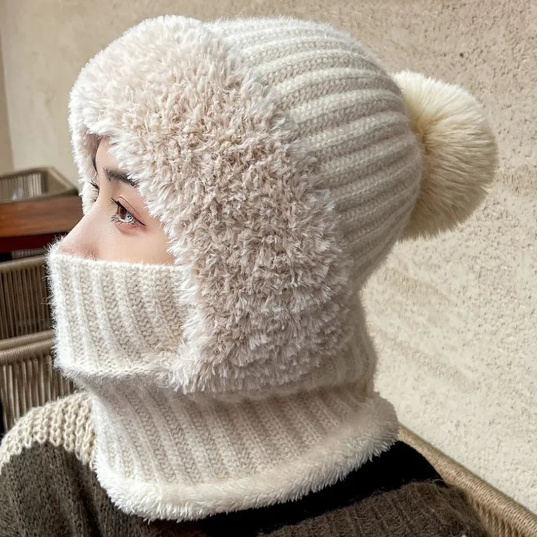Multifunctional Warm Hat Scarf