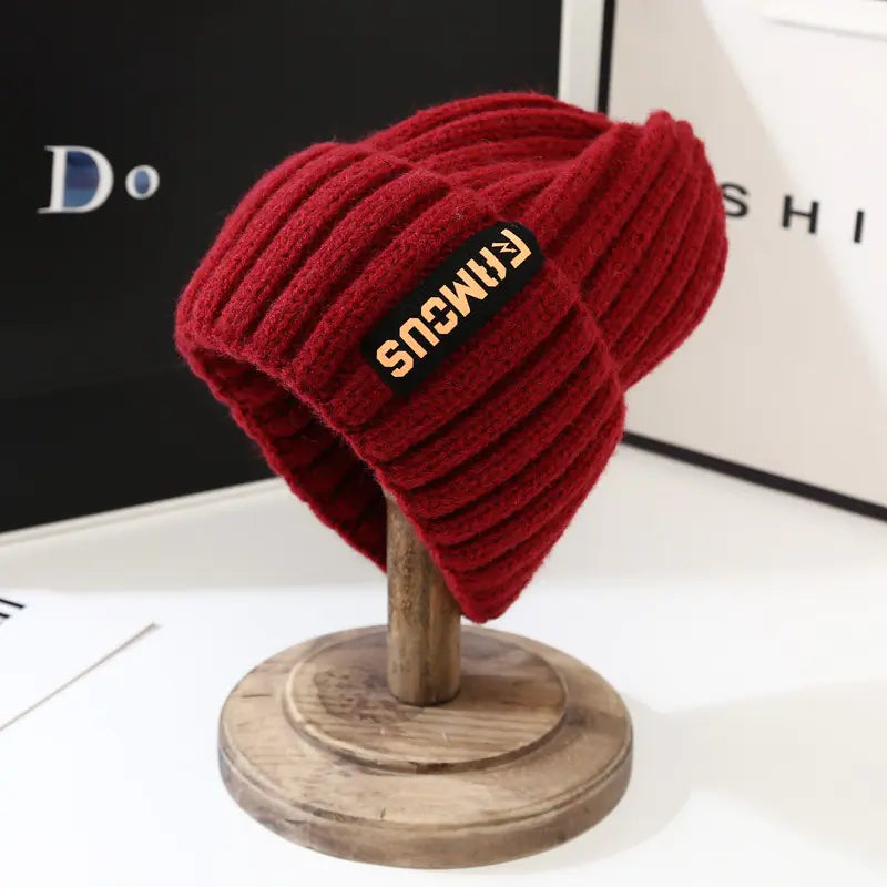 Versatile Women's Knitted Hats for Autumn and Winter