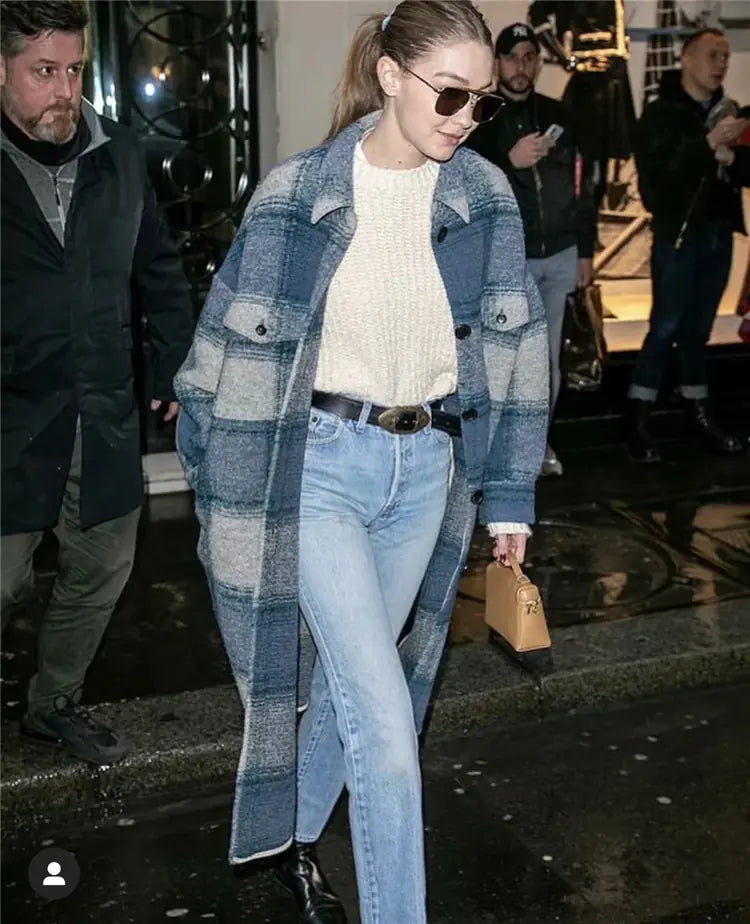Lengthened Casual Cotton Coat